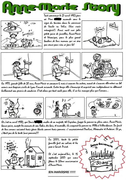 Grande carte illustrée